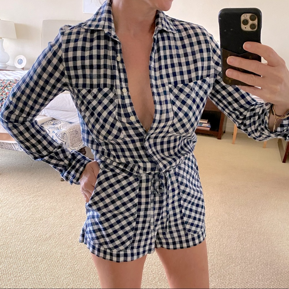 Ralph Lauren Denim & Supply Gingham romper XS